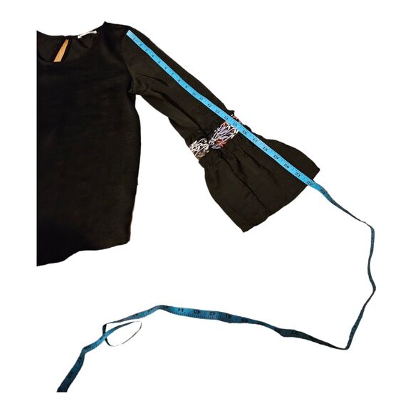 Luna Project XSP Long Sleeve Black Blouse - Picture 8 of 8